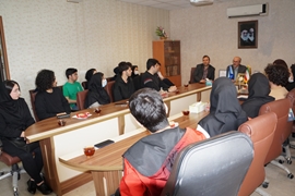 نشست ریاست دانشکده با نمایندگان دانشجویان پزشکی